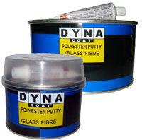 Шпатлевка GLASS 1,7кг DYNA