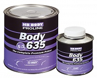 Грунт 635 серый 5+1 0,8л + 0,16л BODY PRO