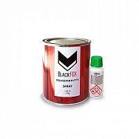 Шпатлевка жидкая SPRAY 1кг BlackFox