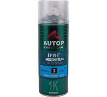 Грунт наполнитель для пластика (№3) серый 520ml. Plastic Primer Filler AUTOP