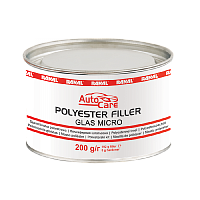 Шпатлевка полиэфирная Autocare Mikro GLASS 0,2кг (30 шт/кор) 