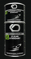 Лак акриловый 2+1 STANDART в комплекте с отвердителем 1,5л  KD 