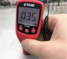 Толщиномер ET600 все металлы Температурный режим от -15 С до +40 С 