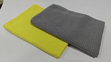 Салфетка микрофибра для сушки Water Magnet Towel 50х70см PULVER (желтая, серая)