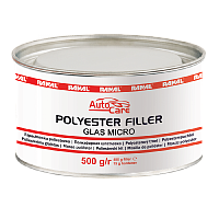 Шпатлевка полиэфирная Autocare Mikro GLASS 0,5кг (16 шт/кор) 