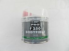 Шпатлевка 250 FIBER полиэфирная  со стекловолокном 0,25кг BODY